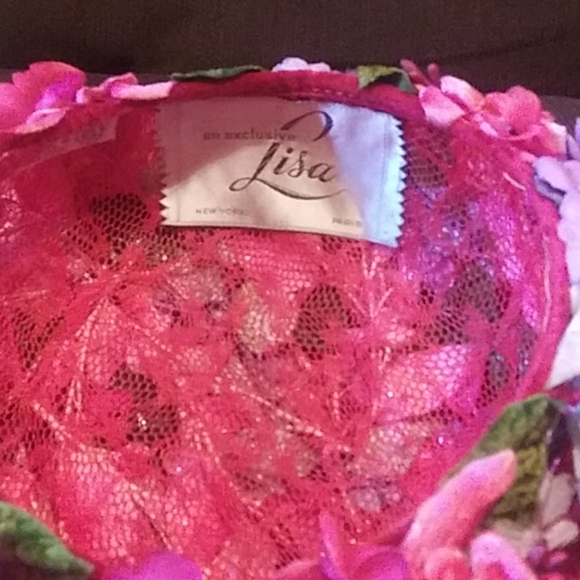 🌛 Scrumptious VINTAGE Lisa Designs Floral Hat - Picture 2 of 11